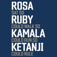 Rosa Sat So Ruby Walk So Kamala Run So Ketanji Rule Kbj Drawstring Bag