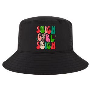 Retro Sleigh Sleigh Merry Christmas Boho Xmas Gift Cool Comfort Performance Bucket Hat