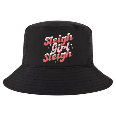 Retro Sleigh Sleigh Xmas Holiday Christmas Gift Cool Comfort Performance Bucket Hat