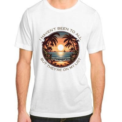 Retro Sunsets Summer Beach Adult ChromaSoft Performance T-Shirt