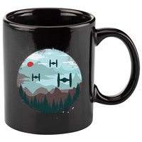 Retro Scifi Space Ships 11oz C Handle Ceramic Mug