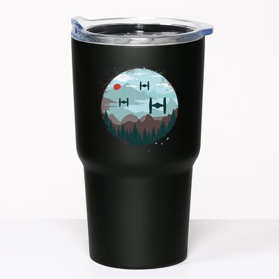 Retro Scifi Space Ships Tumbler