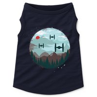 Retro Scifi Space Ships Doggie Tank