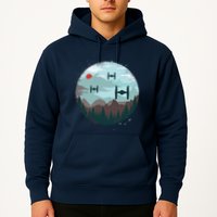 Retro Scifi Space Ships Hoodie