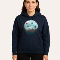 Retro Scifi Space Ships Hoodie