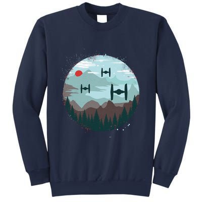 Retro Scifi Space Ships Sweatshirt