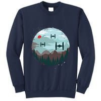 Retro Scifi Space Ships Sweatshirt