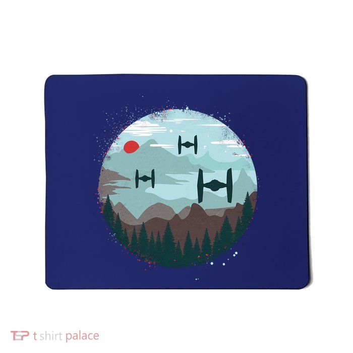 Retro Scifi Space Ships Mousepad