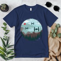 Retro Scifi Space Ships Premium T-Shirt