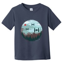 Retro Scifi Space Ships Toddler T-Shirt
