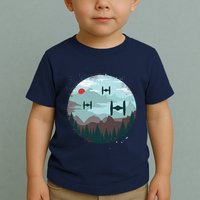 Retro Scifi Space Ships Toddler T-Shirt