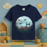 Retro Scifi Space Ships Toddler T-Shirt