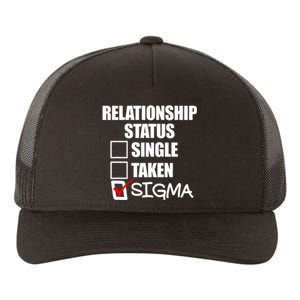 Relationship Status Sigma Yupoong Adult 5-Panel Trucker Hat