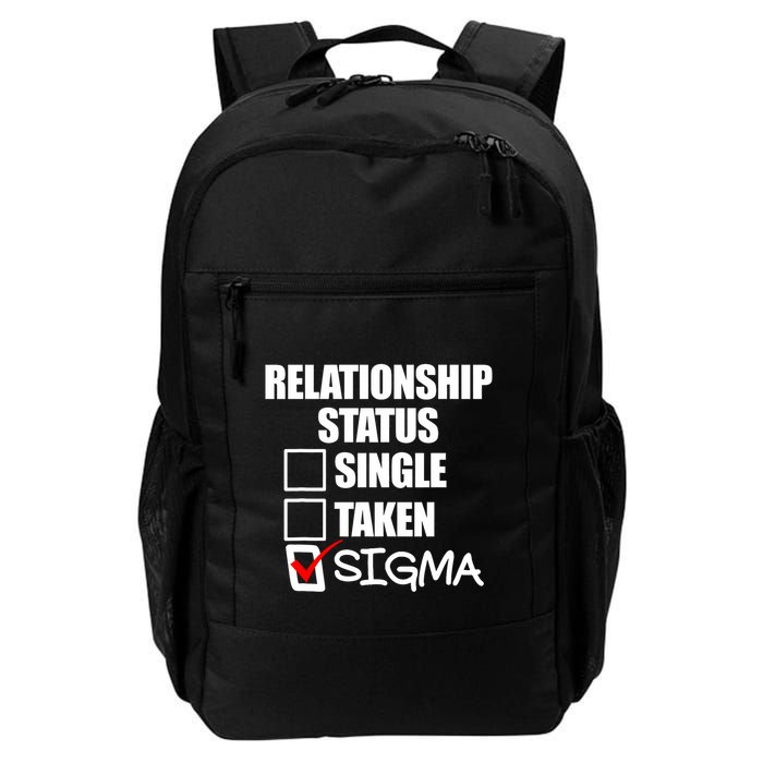 Relationship Status Sigma Daily Commute Backpack