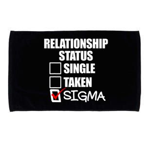 Relationship Status Sigma Microfiber Hand Towel