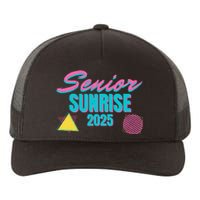 Retro Senior Sunrise 2025 High School 12th Twelfth Grade Yupoong Adult 5-Panel Trucker Hat