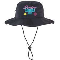 Retro Senior Sunrise 2025 High School 12th Twelfth Grade Legacy Cool Fit Booney Bucket Hat