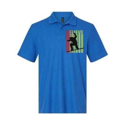 Retro Snowboarding Snow Boarding Ski Skier Gift Softstyle Adult Sport Polo