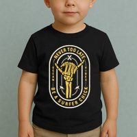 Retro Surfing Summer Logo Toddler T-Shirt