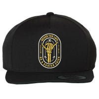 Retro Surfing Summer Logo Wool Snapback Cap