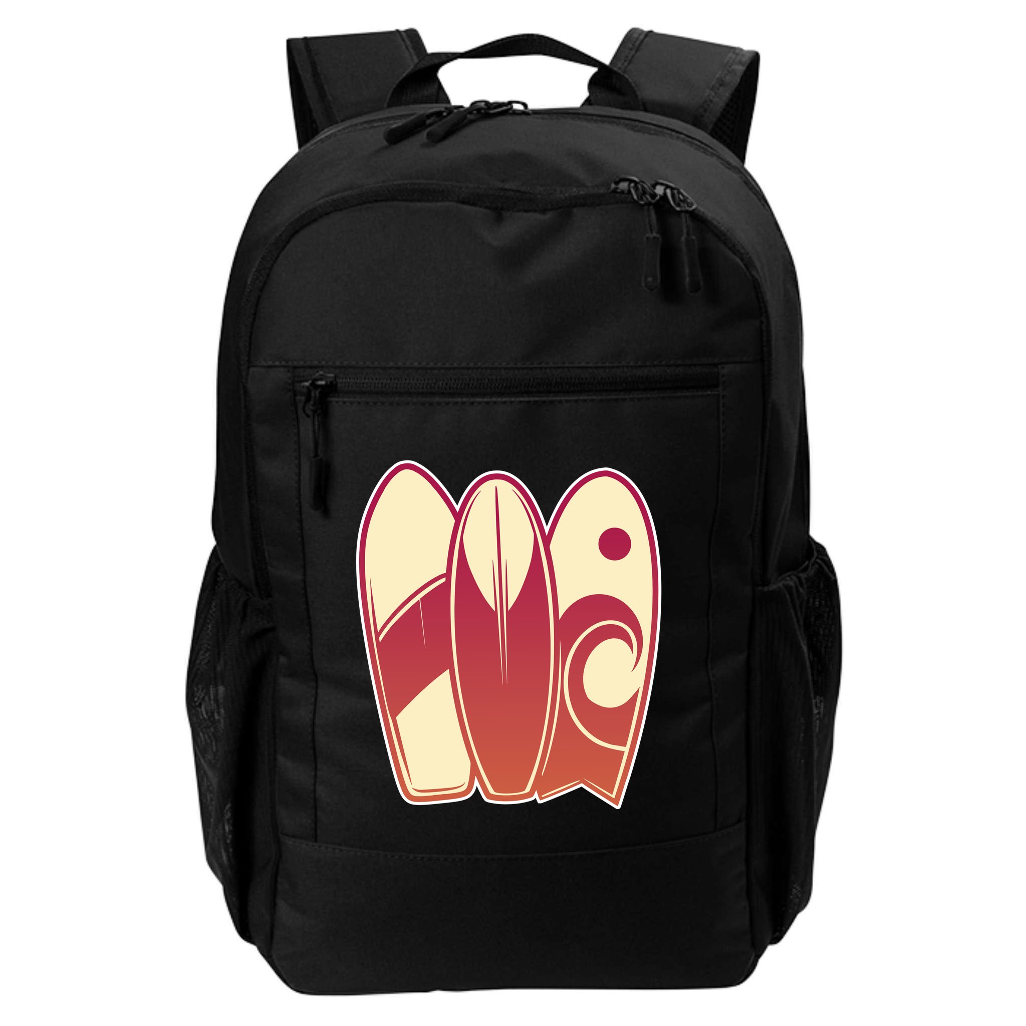 Retro Surfboard Surfing Backpack