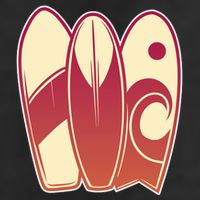 Retro Surfboard Surfing Tumbler