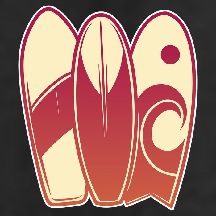 Retro Surfboard Surfing Tumbler