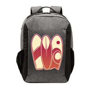 Retro Surfboard Surfing Vector Backpack