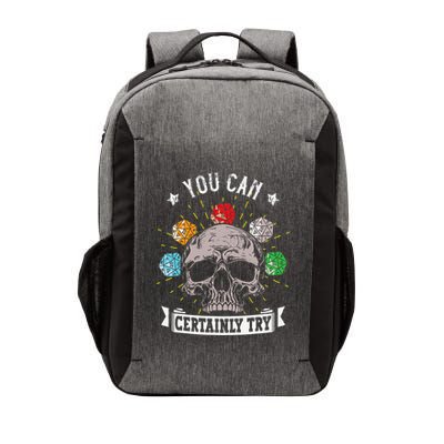 Rpg Skeleton Skull You Can Certainly Try Dice Board Gamer Vector Backpack