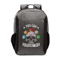 Rpg Skeleton Skull You Can Certainly Try Dice Board Gamer Vector Backpack