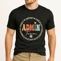 Retro School Secretary Admin Appreciation Week Admin Team Performance Shirt
