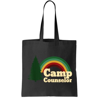 Retro Summer Staff Rainbow Camp Counselor Pine Tree Gift Bag
