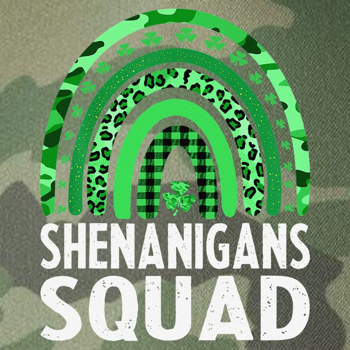 Rainbow Shenanigans Squad St Patricks Day Costume  Legacy Tie Dye Trucker Hat