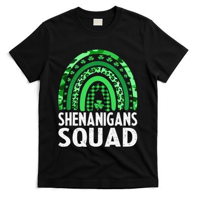 Rainbow Shenanigans Squad St Patricks Day Costume  T-Shirt