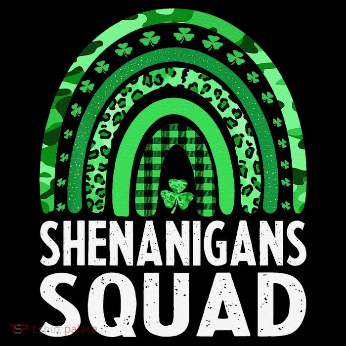 Rainbow Shenanigans Squad St Patricks Day Costume  Bucket Hat