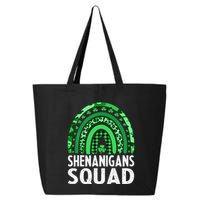 Rainbow Shenanigans Squad St Patricks Day Costume  25L Jumbo Tote