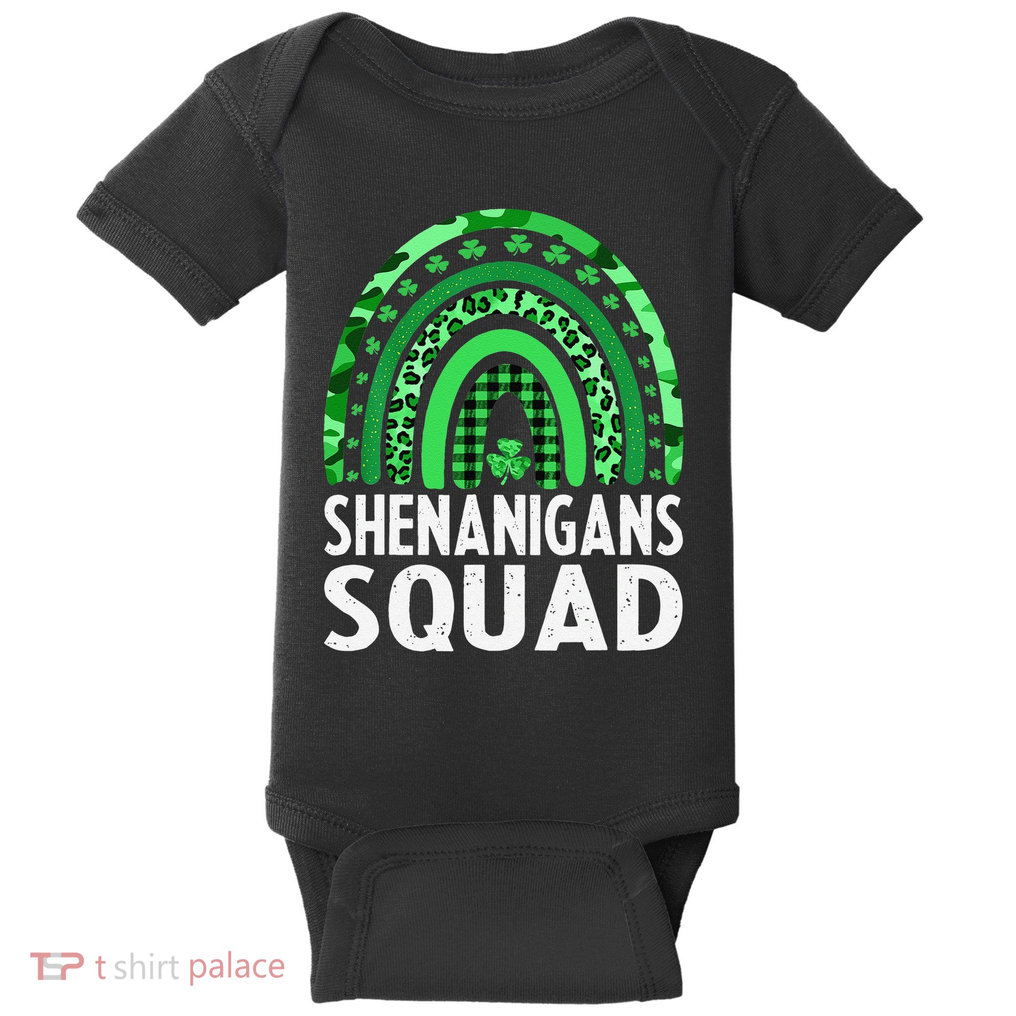 Rainbow Shenanigans Squad St Patricks Day Costume  Baby Bodysuit