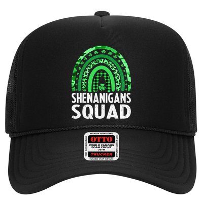 Rainbow Shenanigans Squad St Patricks Day Costume  Trucker Hat