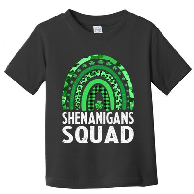 Rainbow Shenanigans Squad St Patricks Day Costume  Toddler T-Shirt