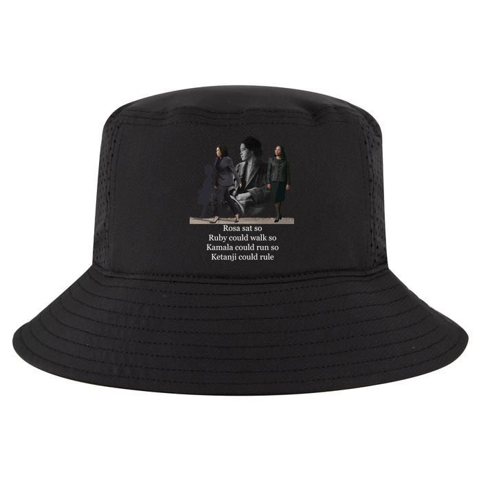 Rosa Sat So Ruby Could Walk So Kamala Could Run So Ketanji Could Rule Cool Comfort Performance Bucket Hat
