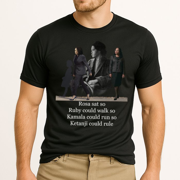 Rosa Sat So Ruby Could Walk So Kamala Could Run So Ketanji Could Rule Performance Shirt