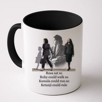Rosa Sat So Ruby Could Walk So Kamala Could Run So Ketanji Could Rule Mug