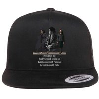 Rosa Sat So Ruby Could Walk So Kamala Could Run So Ketanji Could Rule Flat Bill Trucker Hat