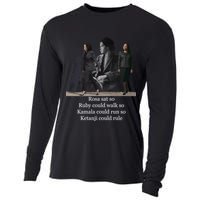 Rosa Sat So Ruby Could Walk So Kamala Could Run So Ketanji Could Rule Cooling Performance Long Sleeve Crew