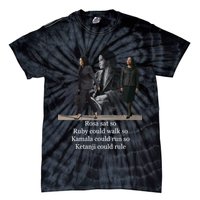 Rosa Sat So Ruby Could Walk So Kamala Could Run So Ketanji Could Rule Tie-Dye T-Shirt