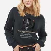 Rosa Sat So Ruby Could Walk So Kamala Could Run So Ketanji Could Rule Cropped Pullover Crew