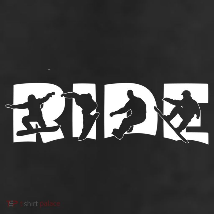RIDE Snowboard, Silhouette Snowboarding 11oz C Handle Ceramic Mug
