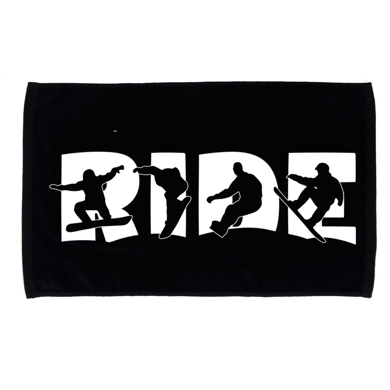 RIDE Snowboard, Silhouette Snowboarding Microfiber Hand Towel
