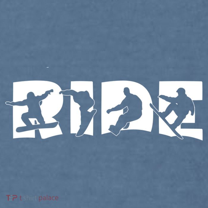 RIDE Snowboard, Silhouette Snowboarding Garment-Dyed Sweatshirt