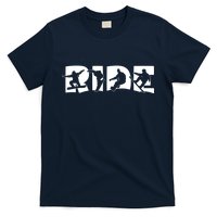 RIDE Snowboard, Silhouette Snowboarding T-Shirt